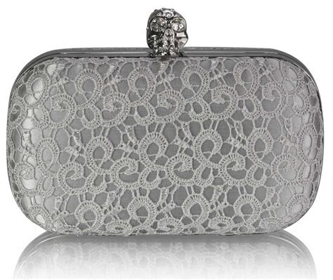 silver metallic clutch box|small silver clutch evening bag.